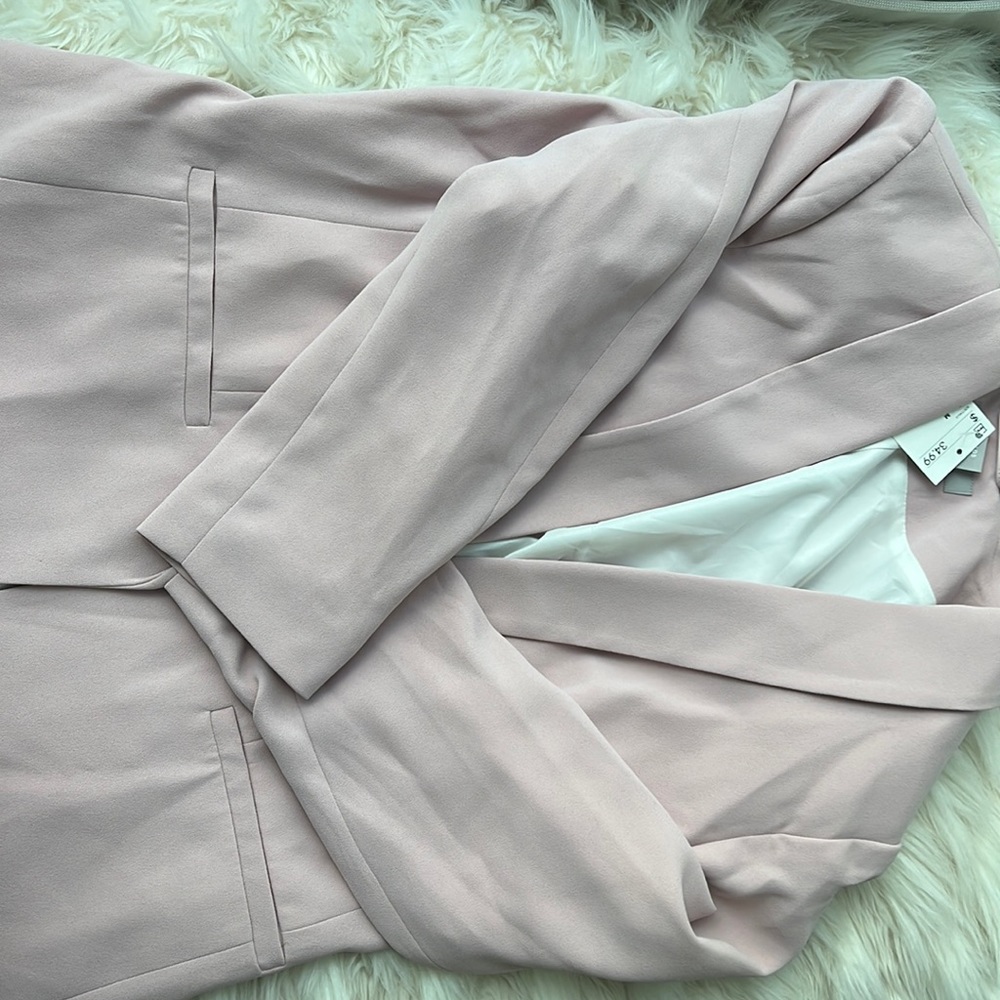 H&M pink blazer
